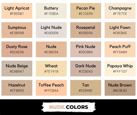 Ultimate Guide to Nude Color: Meaning, Hex Code, Shades,。